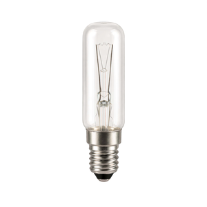 Lampadina Incandescente Tubolare E14 25W 220/240V 26x80mm Vetro Trasparente - Product Image 2