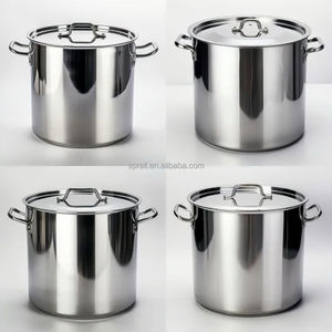 Sprall thương mại súp nước sôi xô công suất lớn dày hộ gia đình 304 súp thép không gỉ xô trộn bể - Product Image 6