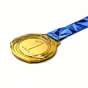 Médailles de récompense universelles personnalisées en métal pour compétitions sportives, avec étiquettes suspendues, prix en bronze, souvenirs, vente en gros - Product Image 3