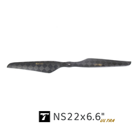 Hélice en fibre de carbone NS22*6.6, pales ultra-légères à haute efficacité de 22 pouces pour grands drones multirotors et VTOL