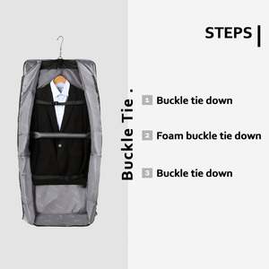 Free Sample <b>Suit</b> Luggage Garment <b>Bag</b> <b>Suit</b> Carry on <b>Bag</b> Hanging Suitcase Garment <b>Bags</b> <b>for</b> Men Women Business Travel - Product Image 5