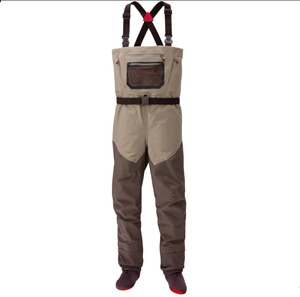 ชุดลุยน้ำแบบมีเข่า ทนทาน ระบายอากาศได้ดี พร้อมเท้าทำจากนีโอพรีน สายรัดปรับได้ และห่วงสำหรับแขวน ดีไซน์หลายช่องสำหรับเก็บอุปกรณ์ - Product Image 1