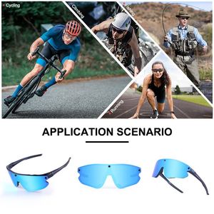 Outdoor Interchangeable Lens TR90 Oversize Polarized Magnetic Sports Sunglasses Cycling <b>Glasses</b> with <b>Glasses</b> <b>Case</b> - Product Image 4