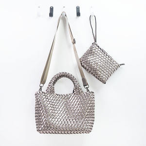 Sang Trọng Neoprene Dệt Túi Túi Xách Bãi Biển Crossbody Túi Phụ Nữ Tùy Chỉnh Làm Cho Tay Dệt Tote Túi - Product Image 1