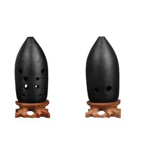 Professional Ocarina 10 Holes F Key Soprano Double Chamber Chinese Wind <b>Instrument</b> With Carving Design For Playing <b>Music</b> - Product Image 4