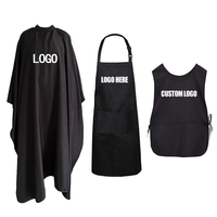 Cape de Coiffeur en Polyester Imperméable Respirante Anti-adhésive Personnalisable (Couleur, Taille, Logo) pour Barbiers et Designers – Vente en Gros