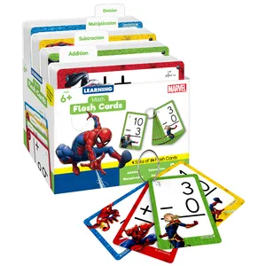 Carte Flash giocattolo educative personalizzate con divisori schede da gioco di memoria per bambini Baby