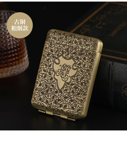 Échantillon gratuit, boîte à cigarettes de haute qualité, moins chère, colorée, logo personnalisé, 20 pièces, écologique, étanche, style américain, hermétique