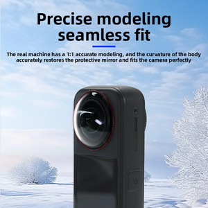 Inkxi <span class=keywords><strong>Miroir</strong></span> de protection en verre de haute qualité pour Insta360 X5 Accessoires de protection de lentille optique anti-rayures résistants à l'usure <span class=keywords><strong>Action</strong></span> - Product Image 5