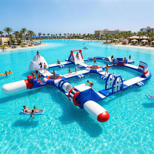 Parc aquatique gonflable Jooloog, aire de jeux aquatiques flottante, monde aquatique pour complexe hôtelier - Product Image 2