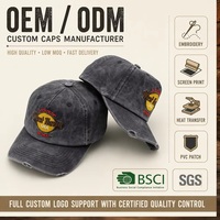 Gorra de Béisbol Estilo Vintage con Logotipo Personalizado OEM ODM, Gorra de 6 Paneles con Bordado West Haven Retreat, Venta al Por Mayor de Fábrica, MOQ Bajo, DDP