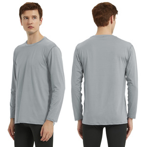 Abbigliamento sportivo per Fitness da <span class=keywords><strong>uomo</strong></span> autunno e inverno ad alta elasticità traspirante ad asciugatura rapida vestiti da allenamento <span class=keywords><strong>collant</strong></span> da corsa - Product Image 3