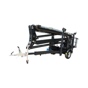 Ascenseur aérien personnalisable de 35 pieds pour homme Remorque élévatrice à flèche remorquable avec composants de moteur CE Cherry Picker Core - Product Image 6