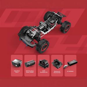 Auto Elettrica Radiocomandata Mjx H12P ad Alta Velocità in Scala Reale per Esperti Livello Big-Foot da Arrampicata Fuoristrada 120m di Distanza <span class=keywords><strong>1</strong></span>:12 <span class=keywords><strong>RC</strong></span> - Product Image 3