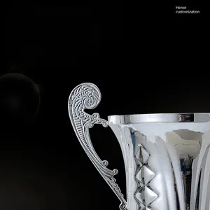 كأس معدني كبير من الاتحاد الأوروبي جوائز مسابقة الكأس المعدنية الفضية الفارغة المخصصة