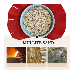 Fornitura di Fusione di Precisione, Sabbia di Mullite ad Alto Contenuto di Alluminio e Resistente alle Alte Temperature, Ceramica Refrattaria con Polvere di Mullite Aggiunta - Product Image 1