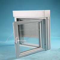 Fenêtre coulissante monobloc TOMA en acier inoxydable, écran pliant moderne en alliage d'aluminium, store vertical, plus de 5 ans, TMS55