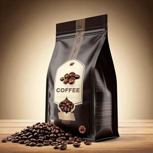 ออกแบบโลโก้พิมพ์ตามสั่ง ถุงซิปล็อคแบบตั้งได้ ขนาด 8 ออนซ์ ป้องกันกลิ่น พร้อมวาล์ว สำหรับบรรจุภัณฑ์กาแฟ - Product Image 6