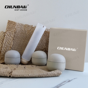 Tùy chỉnh sinh thái thân thiện Bát trứng hình dạng mỹ phẩm pmu Kem <span class=keywords><strong>Jar</strong></span> với muỗng - Product Image 4