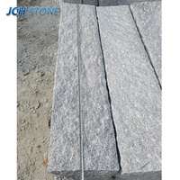 Chine pas cher granit gris naturel G603 pierre palissade ananas choisi pilier pour clôture de jardin et bordures