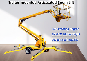 अच्छा सुरक्षा प्रदर्शन तौलिए बूम लिफ्ट/चेरी पिकर तौबल बूम लिफ्ट/20 मीटर टेलीस्कोपिक बूस्ट लिफ्ट - Product Image 6