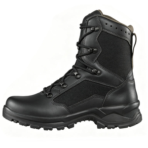 Bottes de combat tactiques d'hiver en cuir suédé marron SFB26 à tige haute pour la chasse, la moto, la randonnée en extérieur et le désert - Product Image 5