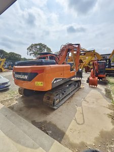 Excavatrice sur chenilles Doosan DX225LCA de 22 tonnes, bien entretenue, d'occasion, pour travaux de terrassement, avec moteur, roulement, PLC et pompe hydraulique, Corée - Product Image 4