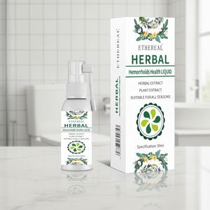 ईथर कार्बनिक हर्बल अर्क ग्लिसरीन शरीर बवासीर देखभाल स्प्रे-कोमल पोषण बाहरी उपयोग 30 मिलीलीटर बॉक्ड ओएम - Product Image 2