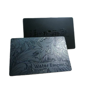 <span class=keywords><strong>บัตร</strong></span>ธุรกิจโลหะ NFC RFID แบบกำหนดเอง <span class=keywords><strong>บัตร</strong></span>สแตนเลสสีดำสุดหรู เหมาะสำหรับการใช้งานเชิงพาณิชย์/การชำระเงินสมาชิก - Product Image 1