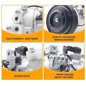 Compresor de CA de 12 V de Control Único DulaViya 6SBH14C para Nissan X-TRAIL <span class=keywords><strong>Renault</strong></span> Grand <span class=keywords><strong>Scenic</strong></span> <span class=keywords><strong>Megane</strong></span> III DCP23034 926005211R - Product Image 4