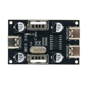 Módulo de expansión USB Hub de 4 puertos USB 2.0 con carcasa de plástico para conexión de periféricos de computadora - Product Image 4