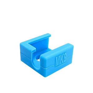Funda de silicona para bloque calefactor Hintonda MK8CR10, accesorios para impresora 3D, modelo azul - Product Image 1
