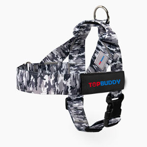 Tali kekang anjing merah muda <span class=keywords><strong>Camo</strong></span> tugas berat dengan pegangan cincin D strip reflektif untuk kontrol jenis Besar Sedang Kecil - Product Image 5