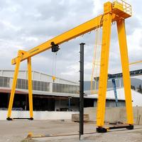 Grue portique monopoutre robuste SEVENCRANE 16 tonnes de type MH pour atelier