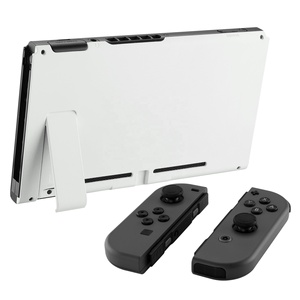 White Back Plate Panel DIY Replacement Back Housing Shell with Kickstand for <b>Nintendo</b> Switch Console - Product Image 3