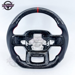 Mejor Precio de Volante de Fibra de Carbono de Nuevo Diseño con Palancas de Cambio para FORD EXPEDITION <span class=keywords><strong>2022</strong></span>/Ford F150 2021 <span class=keywords><strong>2022</strong></span> - Product Image 1
