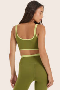 <span class=keywords><strong>Reggiseno</strong></span> <span class=keywords><strong>sportivo</strong></span> <span class=keywords><strong>da</strong></span> <span class=keywords><strong>donna</strong></span> e Top Yoga nuovo colore a contrasto traspirante con chiusura in vita con elastico per corsa e Fitness - Product Image 5