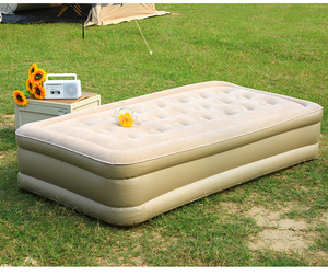 High Quality PVC Inflatable Airbed with Built-in Pump for Home Sleeping Mattress Waterproof Camping <strong>Air</strong> <strong>Bed</strong> - Product Image 6