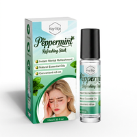 Bâtonnet Rafraîchissant à la Menthe Poivrée, Huile Essentielle Roll-on Marque Privée pour la Concentration, Fabrication OEM