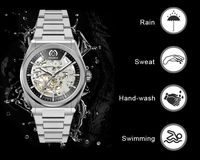 Montres chinoises en gros, montres chronographes, montres pour hommes, automatiques, mécaniques
