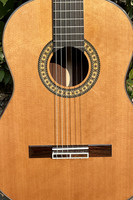 Aiersi All Solid Rosewood Classical Guitar with Maple Inlaid , High Grade Luthier-made Nylon String Guitar