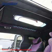 Tableau de bord intérieur en aluminium de couleur personnalisée pour Mercedes-Benz Vito & V-Class W447 Accessoires de voiture