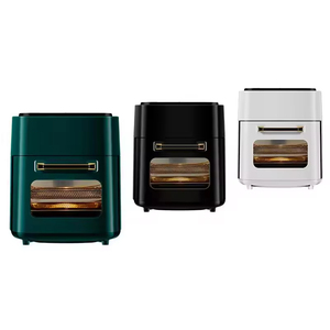 Friteuse à air numérique 15L grande capacité, sans huile, à économie d'énergie, facile à nettoyer, cuisson rapide, 1400W, pour usage domestique et hôtelier - Product Image 3