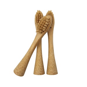 Têtes de brosse à dents de rechange en bambou écologique, têtes de brosse à dents en bambou, poils en nylon et <span class=keywords><strong>charbon</strong></span> de bambou - Product Image 1