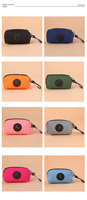 Sac de promenade pour chien en tissu Oxford tendance, fermeture éclair, distributeur de sacs à déjections canines, étanche, pour extérieur, 5 unités
