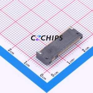 MDT420M01001 Gold Finger Connector SMD,P=0.5mm,Horizontal Mount Connector 0.5mm 67P Horizontal Mount Copper Alloy - Product Image 2