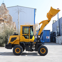 Hengwang ZL932 Traktor Konstruksi, Loader Konstruksi Depan Ujung Taman Traktor Roda Mini Kompak