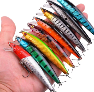 SWORDFISH Esca Artificiale Rigida Galleggiante <span class=keywords><strong>Minnow</strong></span> da 13,5 cm 15,4 g in ABS Stampato <span class=keywords><strong>per</strong></span> Lancio Lungo, <span class=keywords><strong>per</strong></span> la Pesca di Spigole, Pesci d'Acqua Salata, Fiumi e Laghi - Product Image 2