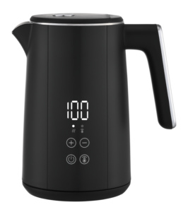 Hervidor de Agua Eléctrico de Acero Inoxidable de Doble Pared Digital de 1.7L, 2200-3000W, de Bajo Ruido para el Hogar, con Certificación CE, GS, CB y ETL, de Ebullición Rápida - Product Image 2