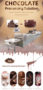 Bơ ca cao nhỏ và sô cô la sản xuất máy làm từ hạt ca cao thô đến máy sô cô la - Product Image 6